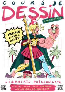 Cours de dessin (à partir de 7 ans)