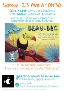 Lecture/Dédicaces avec Cécile Peyrot et Flo Kanban