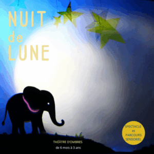 🌙 NUIT DE LUNE (théâtre d'ombre et parcours d'éveil / Prix libre)